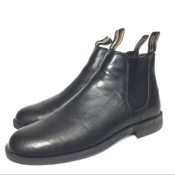 mens dress ankle boots black